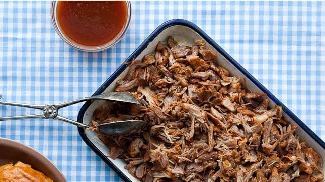 North Carolina-Style Pulled Pork with Vinegar Sauce