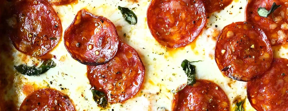 One Pot Pepperoni Pizza Orzo