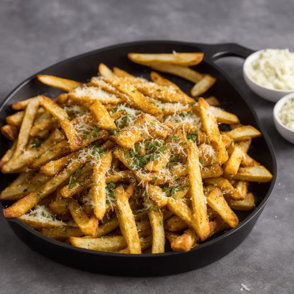 Oven Baked Parmesan French Fries