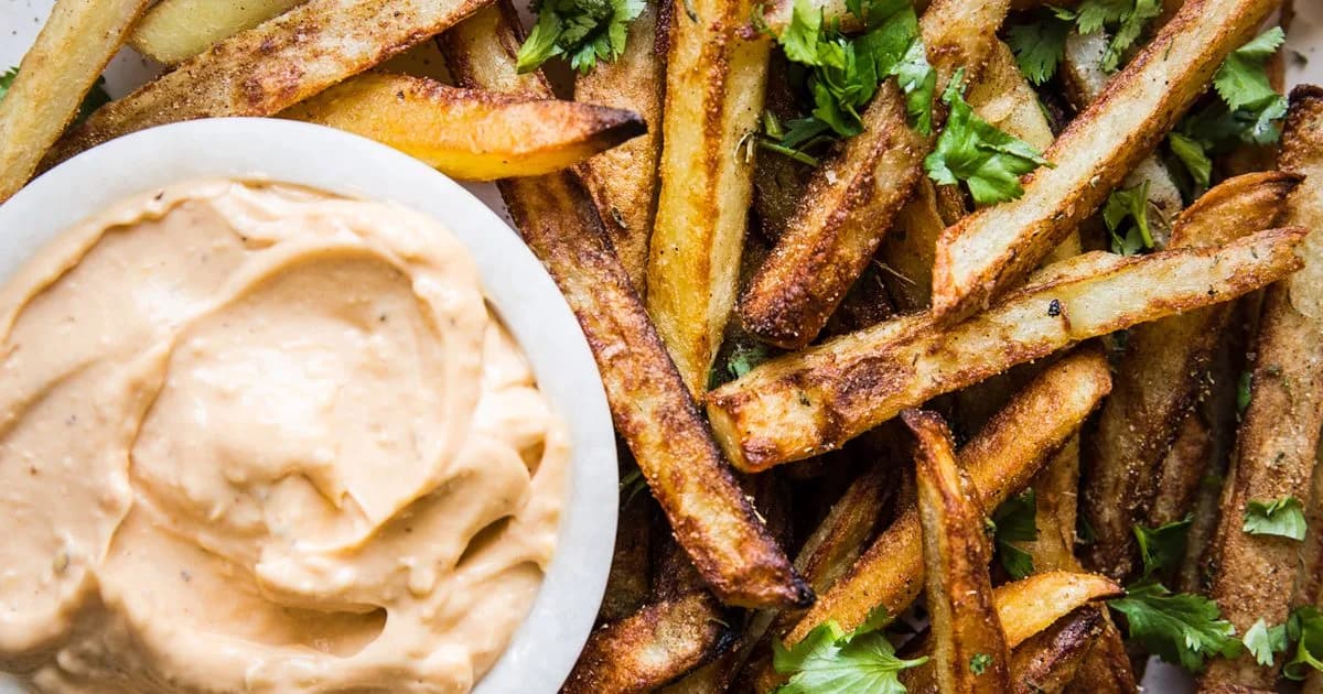 Oven Fries with Jerk Seasoning