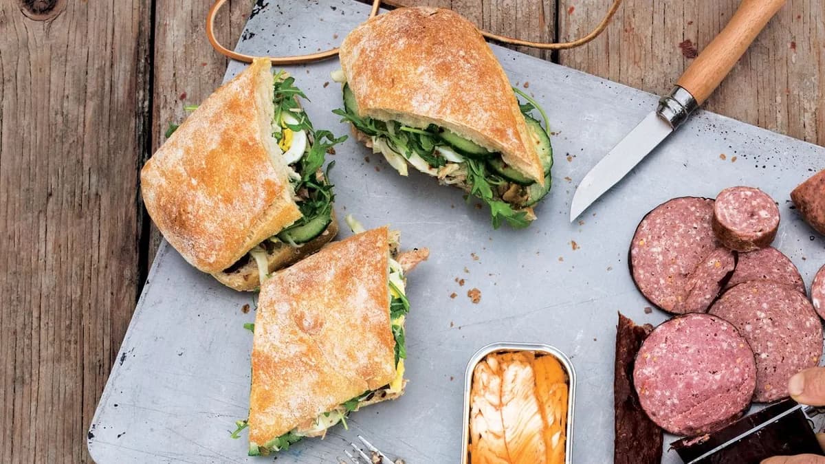 Pan Bagnat with Fennel