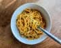 Pantry Pasta – Spaghetti W/Garlic, Olive Oil & Tomato Paste