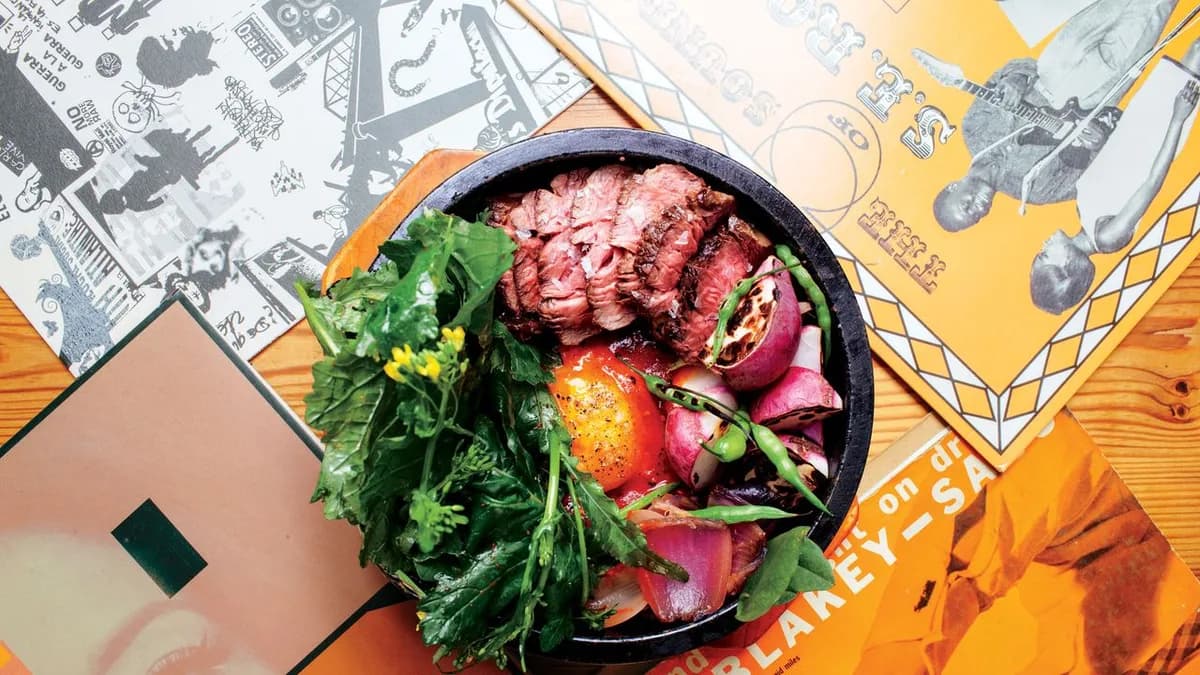Parachute's Steak-and-Egg Bibimbap
