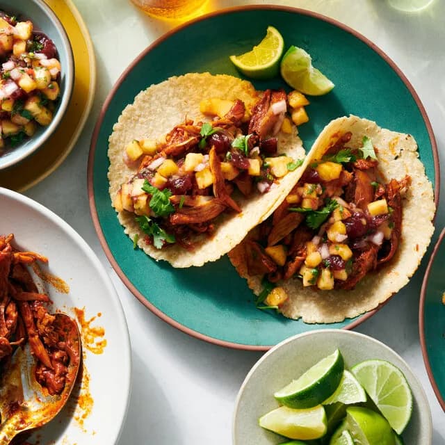 Pavo Al Pastor (Sweet and Smoky Shredded Turkey)
