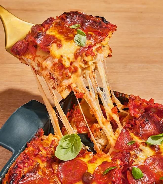 Pepperoni Pizza Lasagna