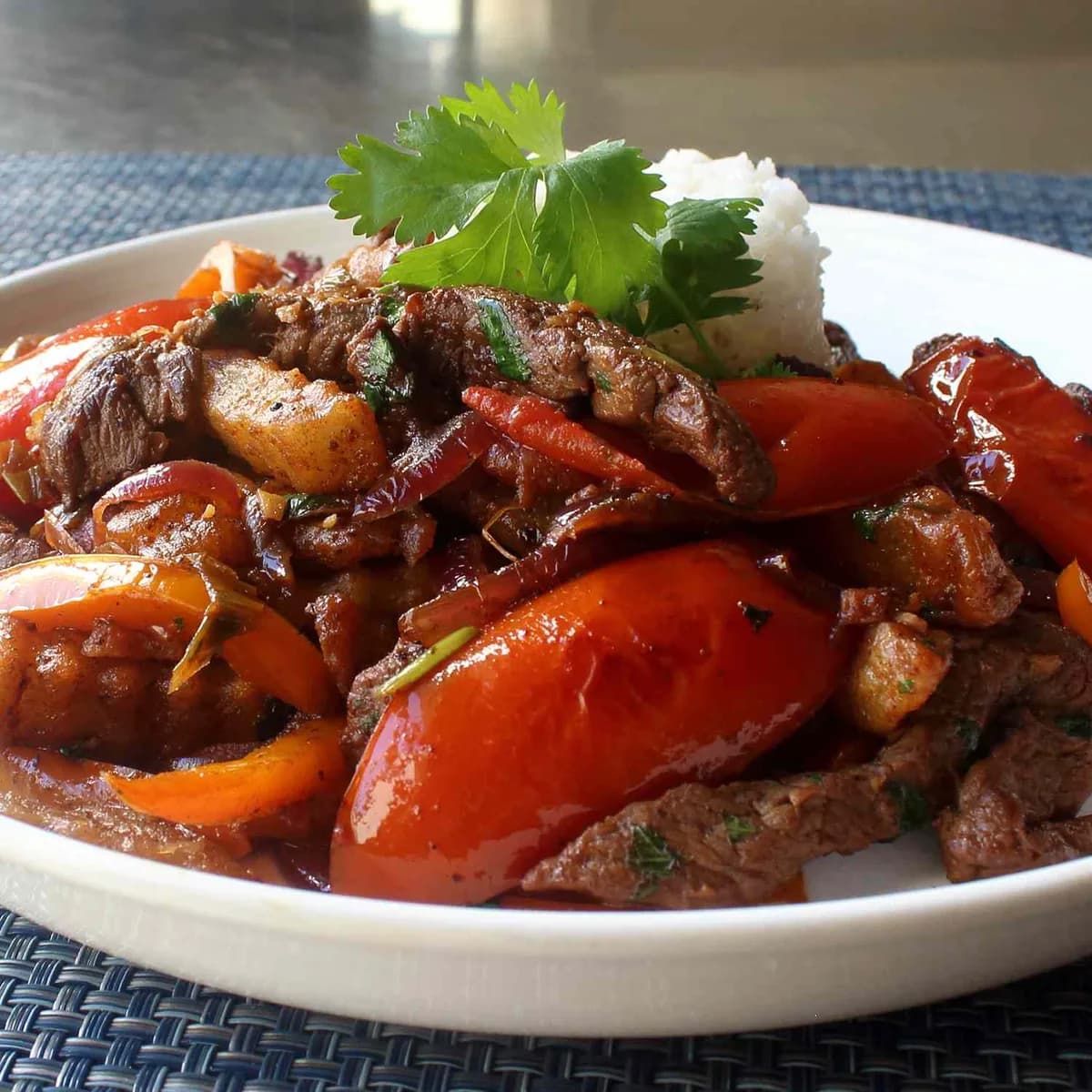 Peruvian Steak and Potato Stir-Fry