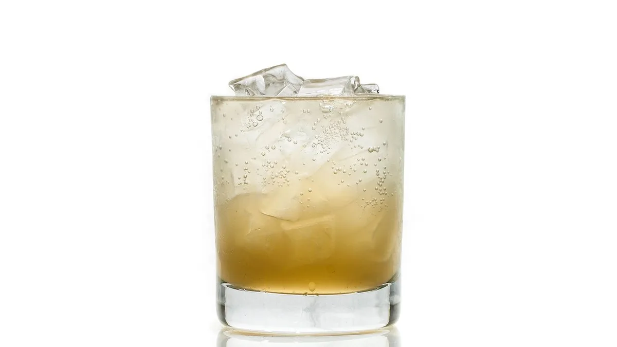Pisco Punch with Grilled Lemons