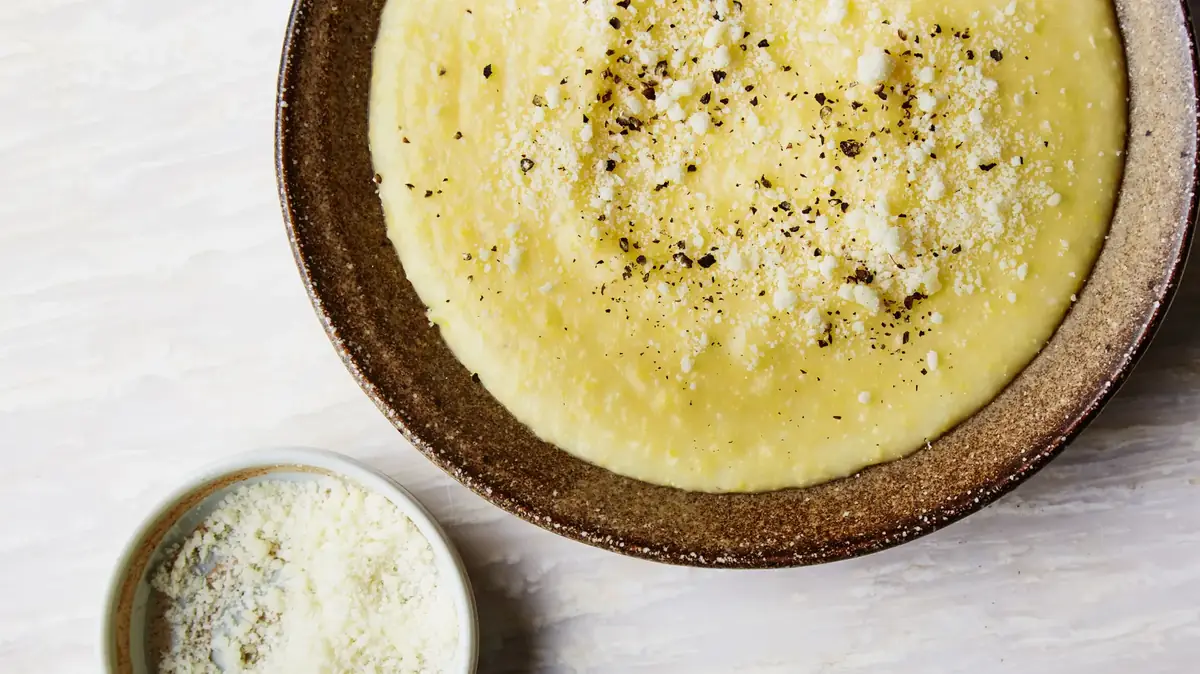 Polenta Cacio E Pepe