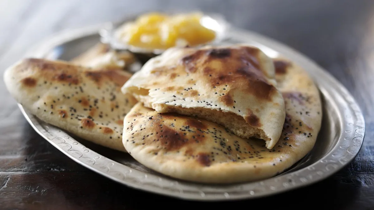 Poppy Seed Naan