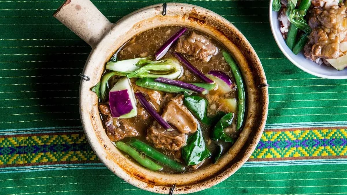 Pork, Vegetable, and Tamarind Stew