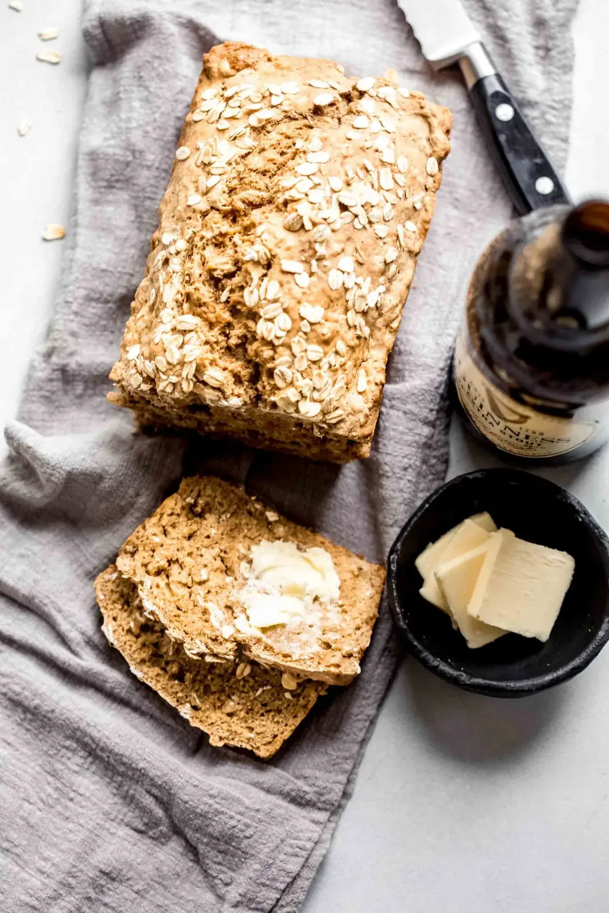 Quick + Easy Irish Guinness Bread (No Rising!!!)