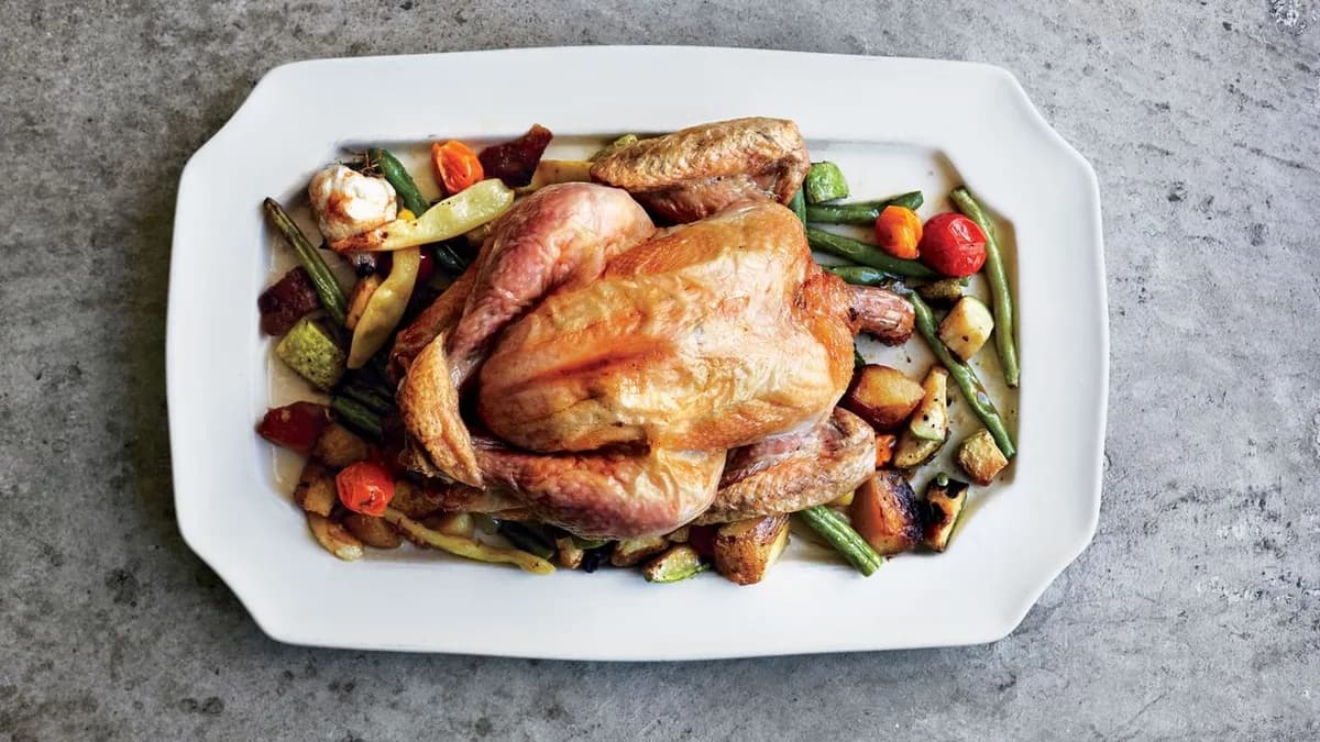 Rack-Roasted Chicken