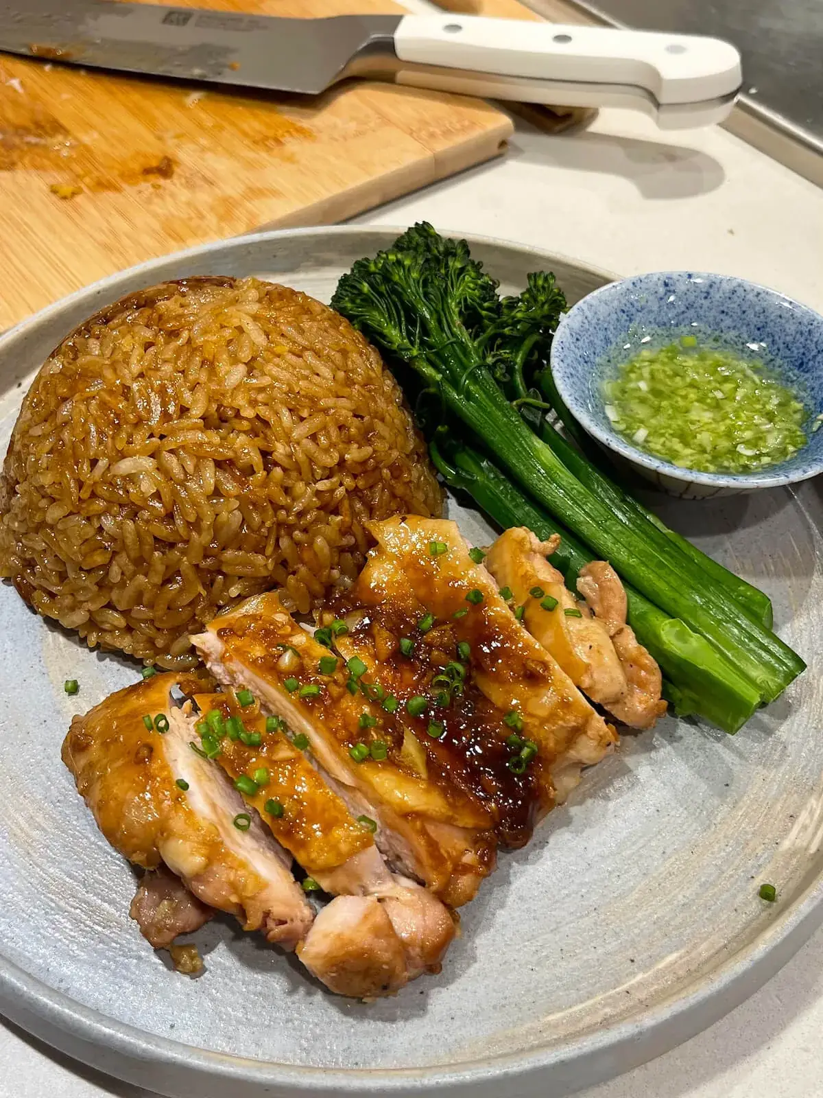 Rice Cooker Chicken & Soy Sauce Rice