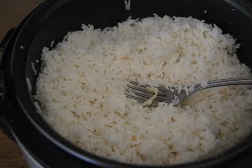 Rice cooker coconut rice