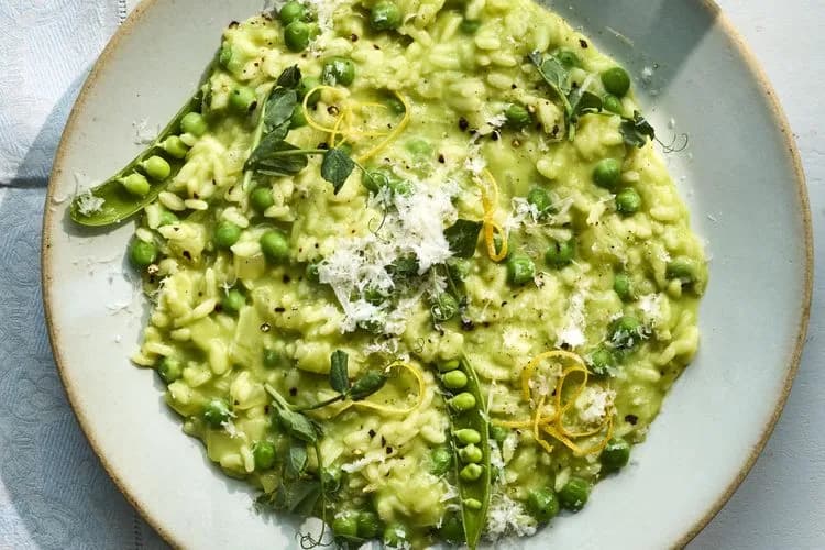 Risi E Bisi (Green Pea Risotto)