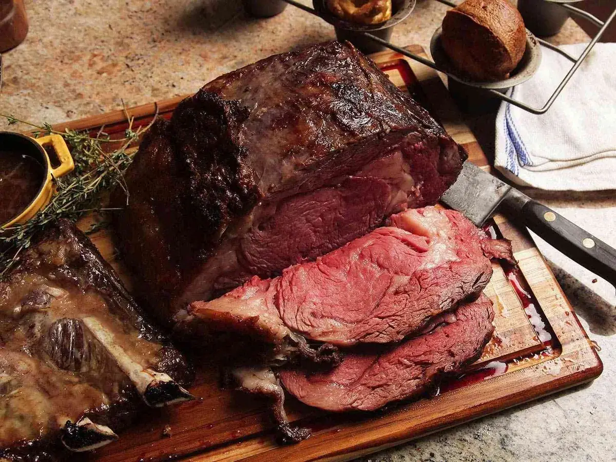 Roasted and Reverse Seared Prime Rib