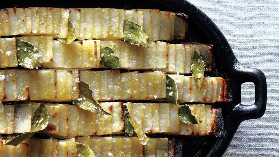 Roasted Domino Potatoes