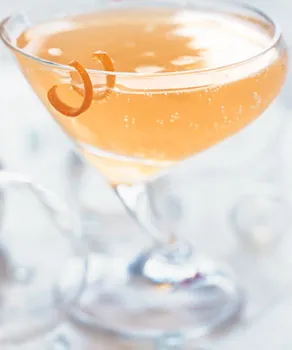 Ruby Champagne Cocktail