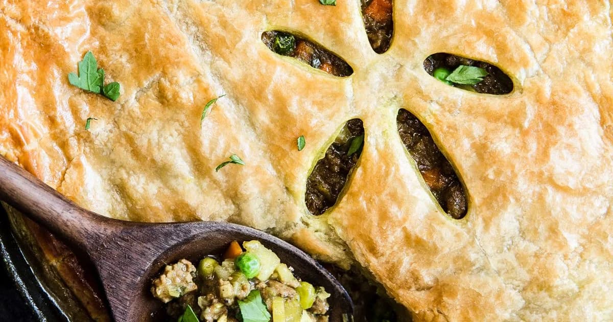 Rustic Lamb Pie