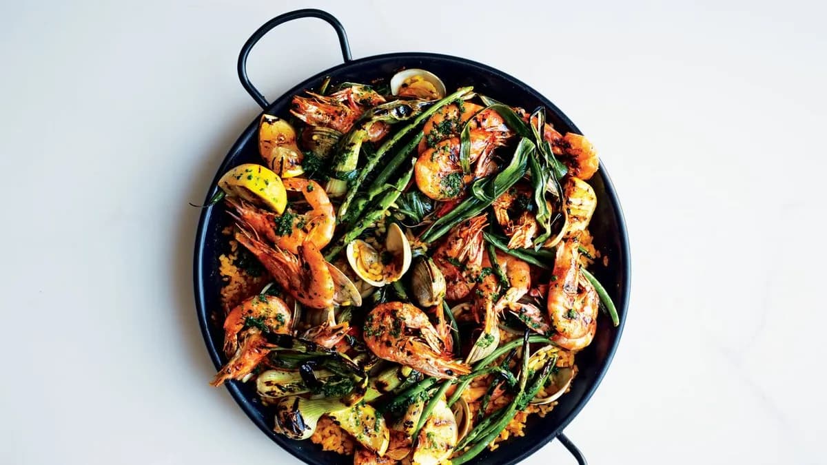 Seafood Paella