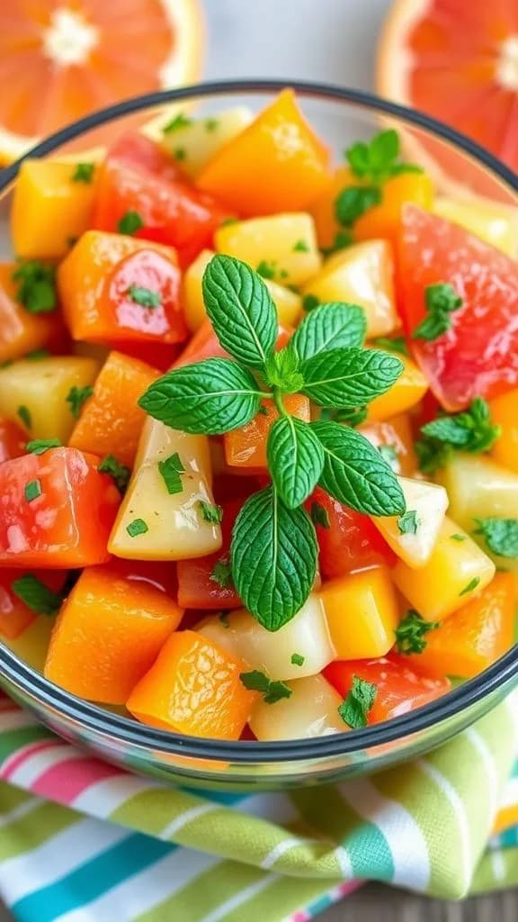 Seven Citrus Salad with Mint