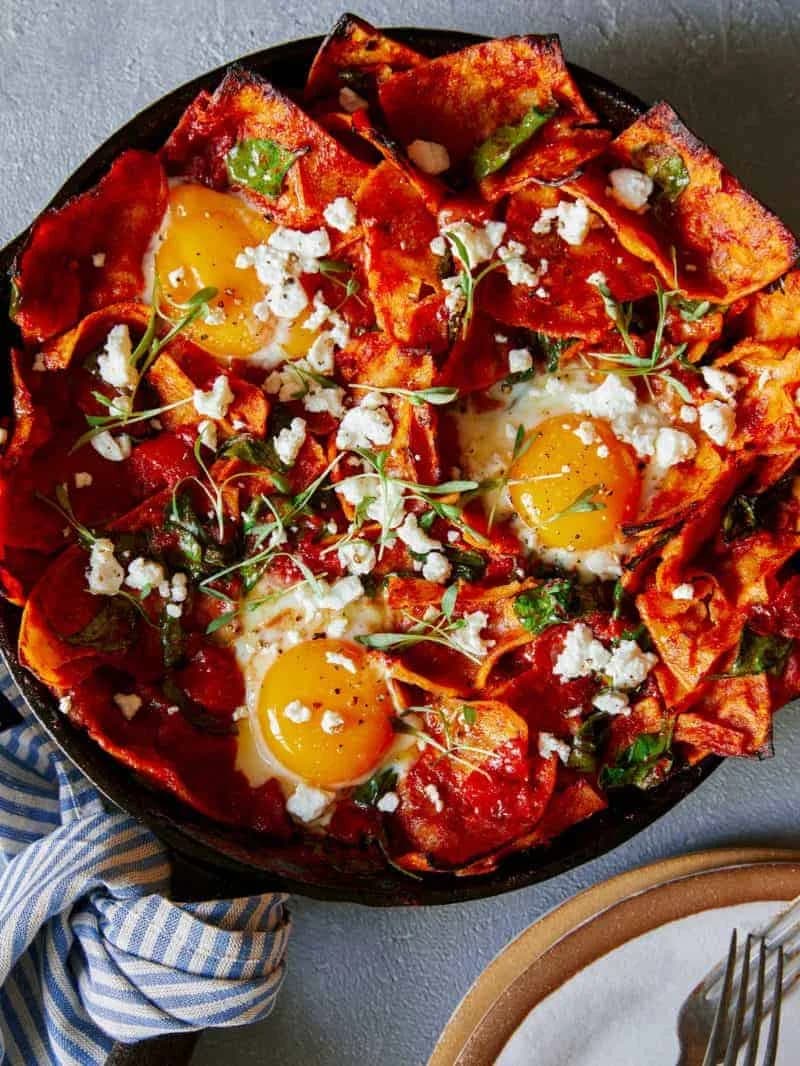 Shakshuka Chilaquiles