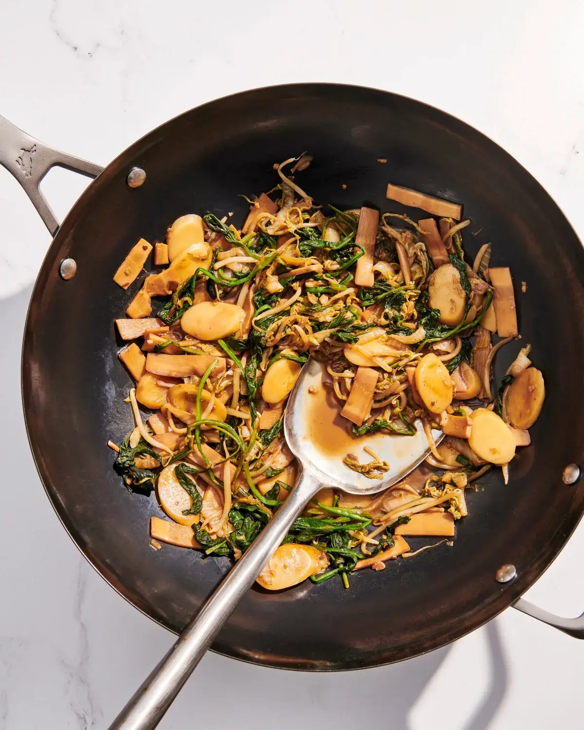 Shanghai Stir-Fried Rice Cakes (Chao Nian Gao)