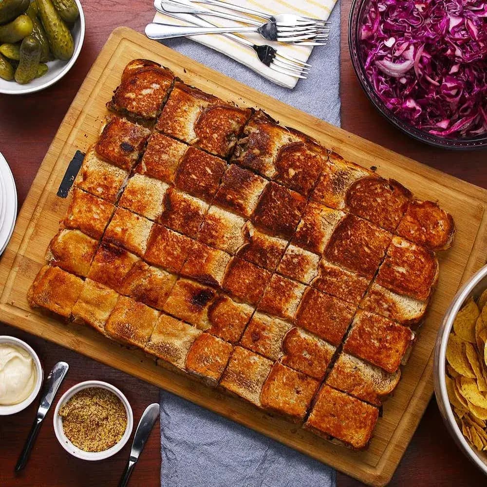 Sheet-Pan Party Paninis