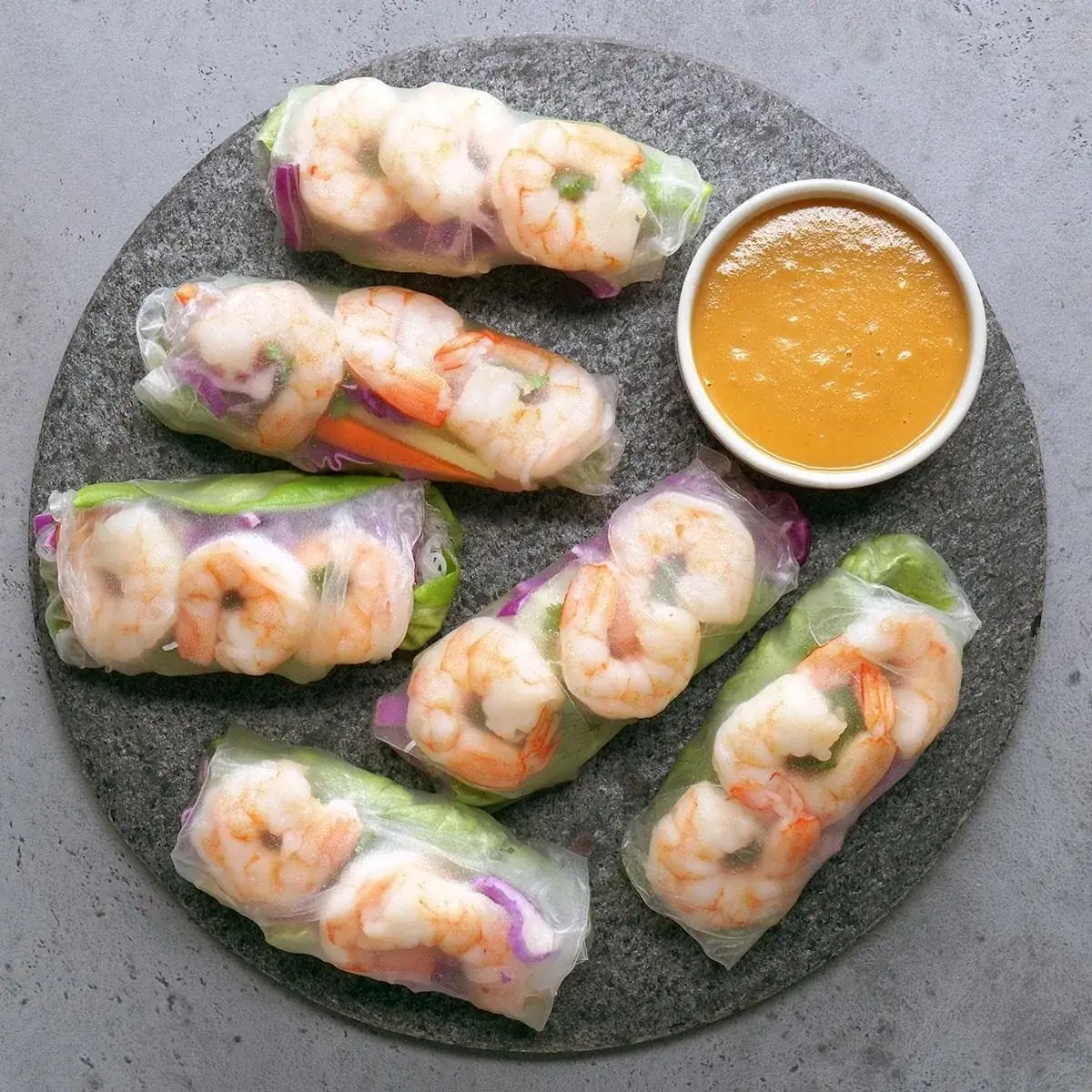 Shrimp-and-Pork Spring Rolls