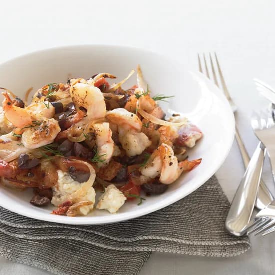 Shrimp Saganaki