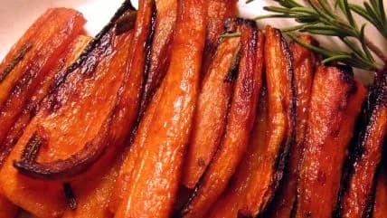 Skillet Roasted Carrots!