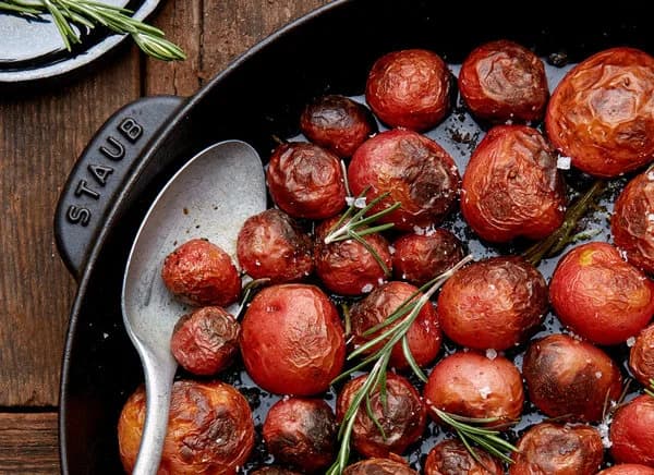Skillet Roasted Potatoes with Rosemary
