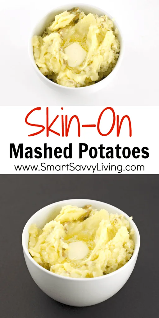 Skin-on Mashed Potatoes