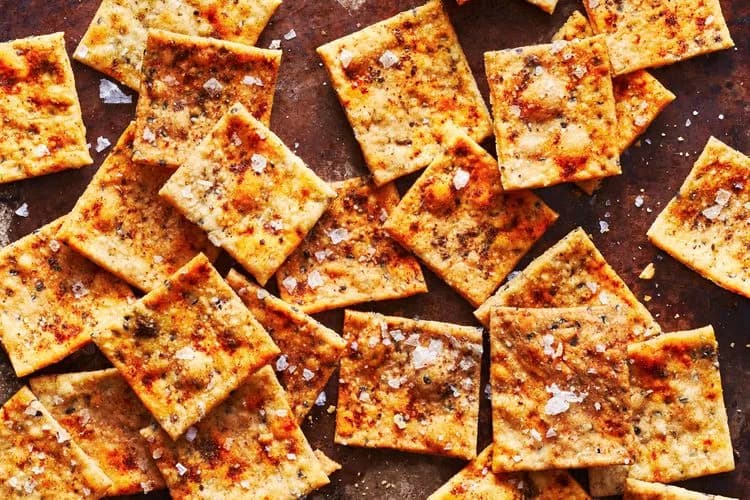 Sourdough Crackers