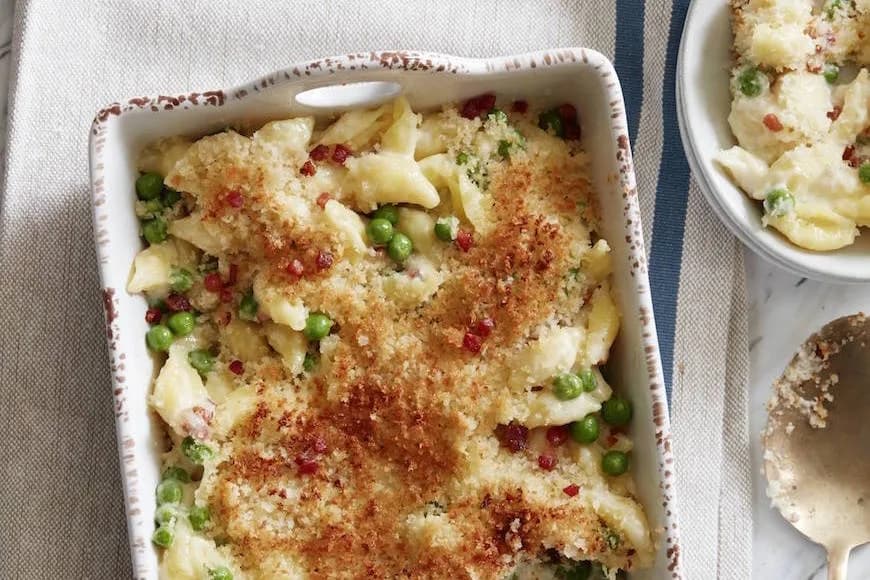 Spring Mac and Cheese