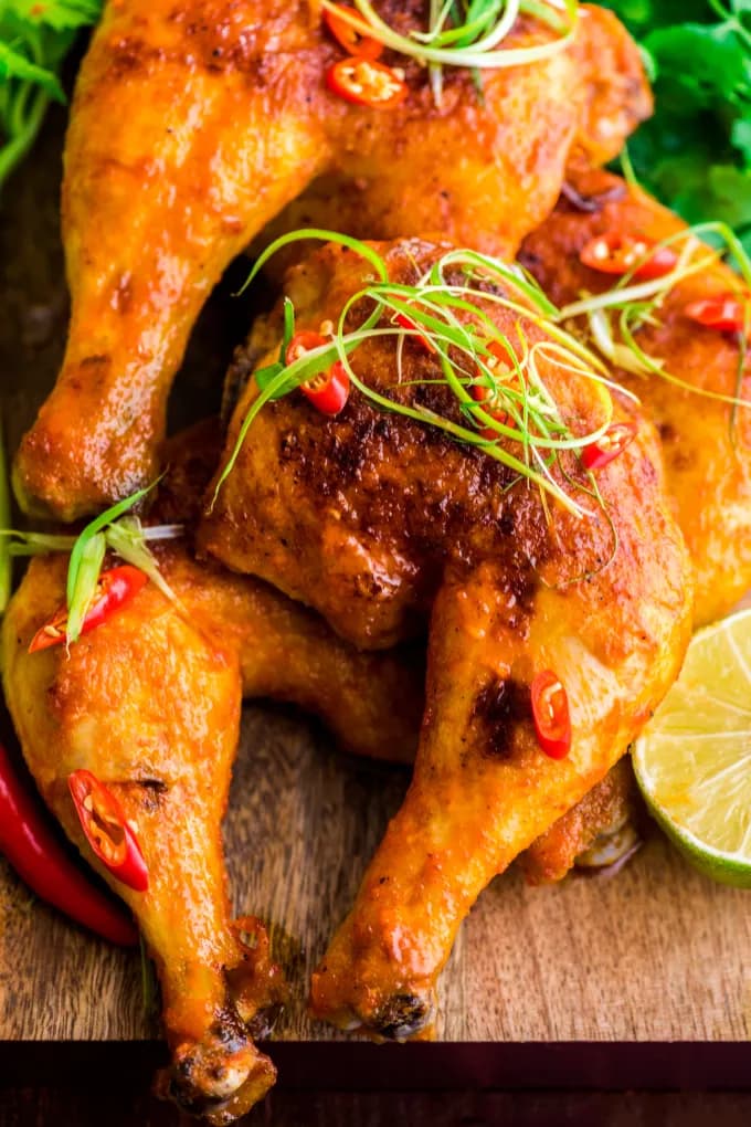 Sriracha Buffalo Chicken Legs