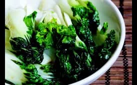 Stir-Fried Sesame Baby Bok Choy