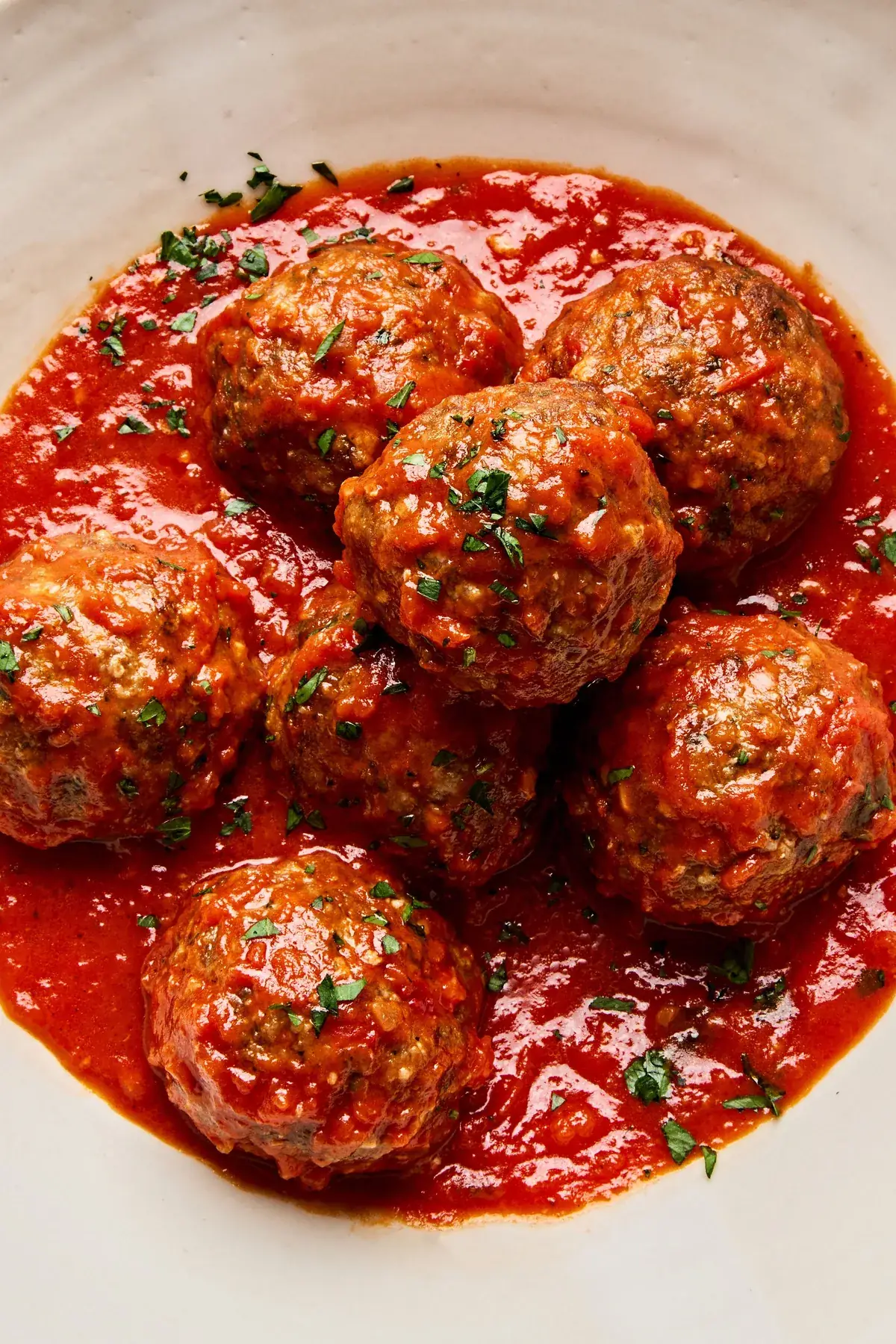 Supersize Meatballs in Marinara Sauce