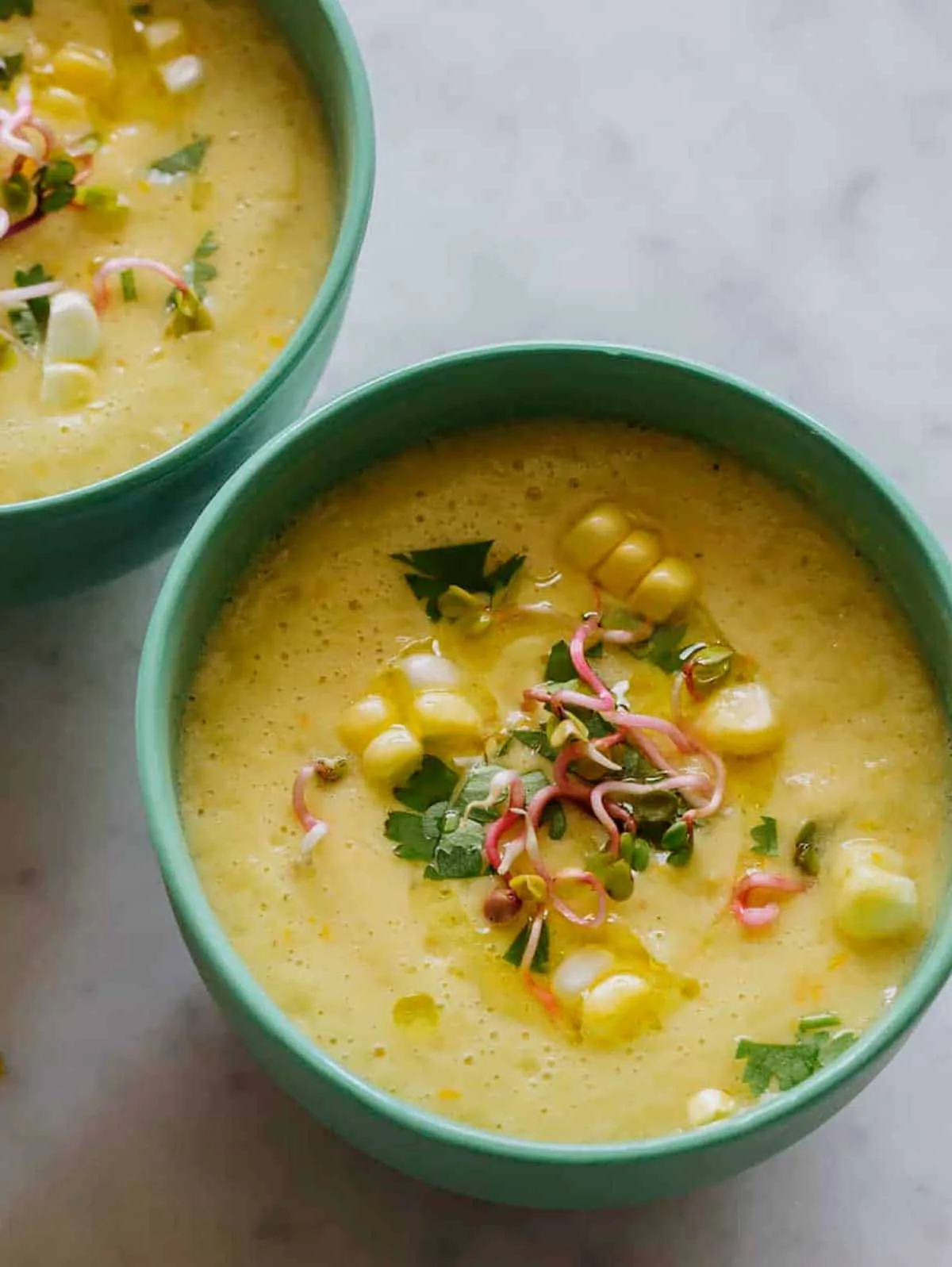 Sweet Corn Gazpacho