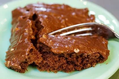 The Best Chocolate Sheet Cake. Ever