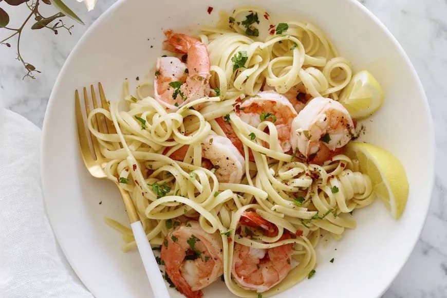 The Ultimate Garlic Shrimp Scampi