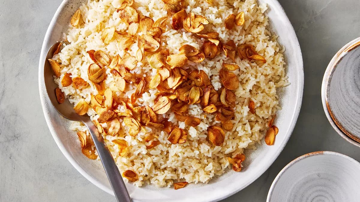 Toasted Garlic Rice