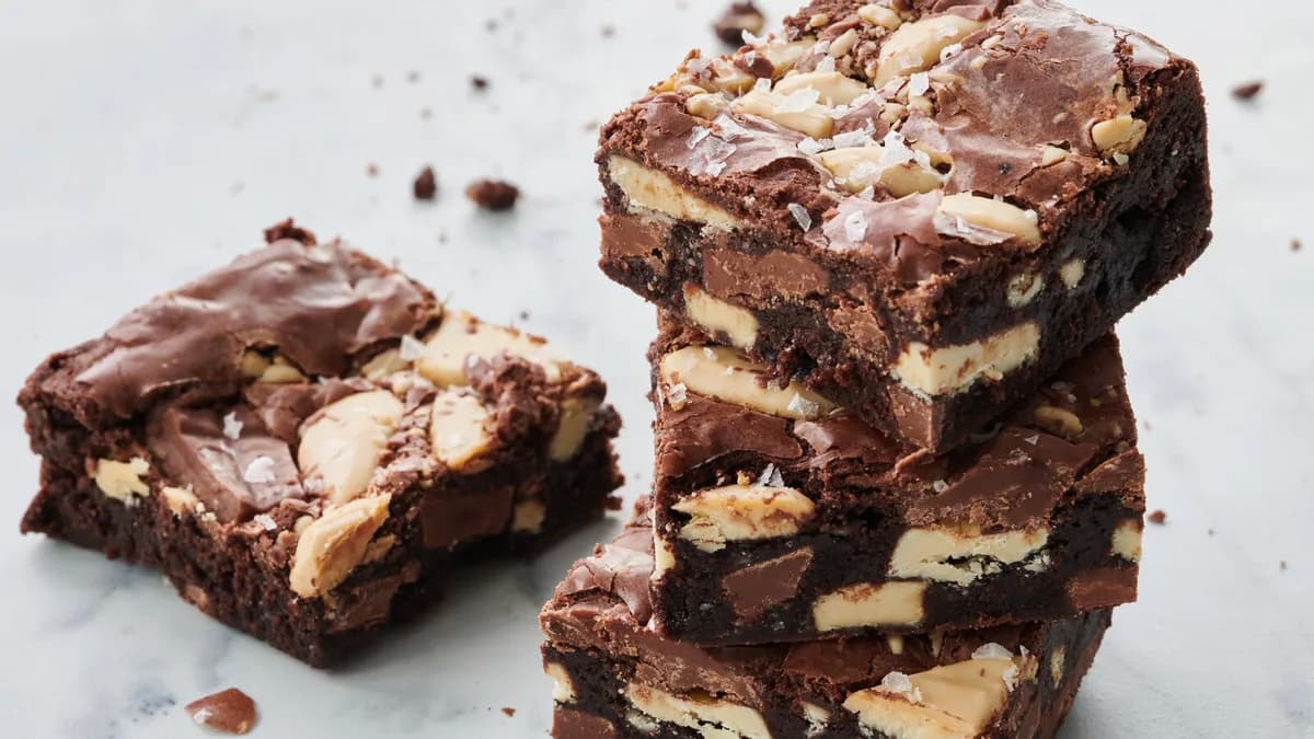 Triple-Chocolate Brownies