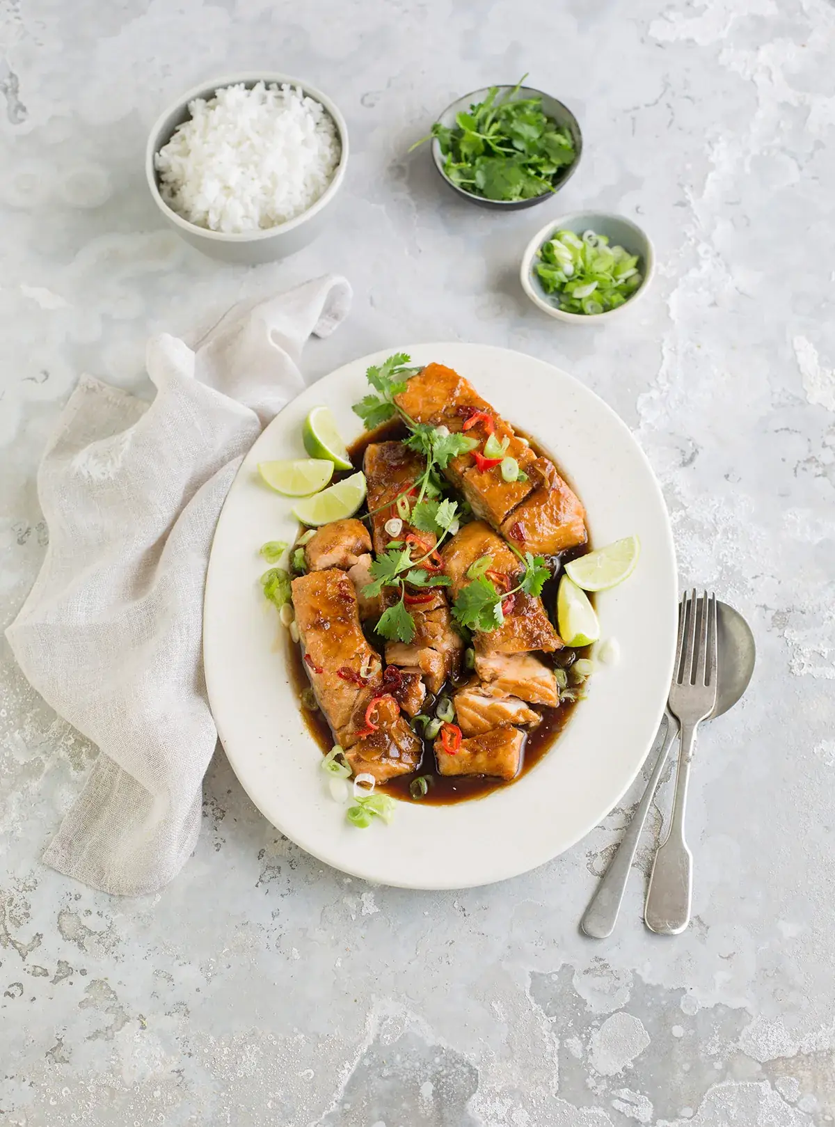Vietnamese Caramel Salmon in the Instant Pot