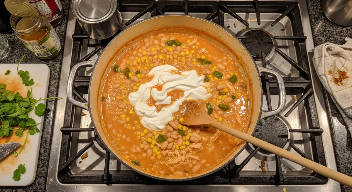 Weeknight White Chicken Chili