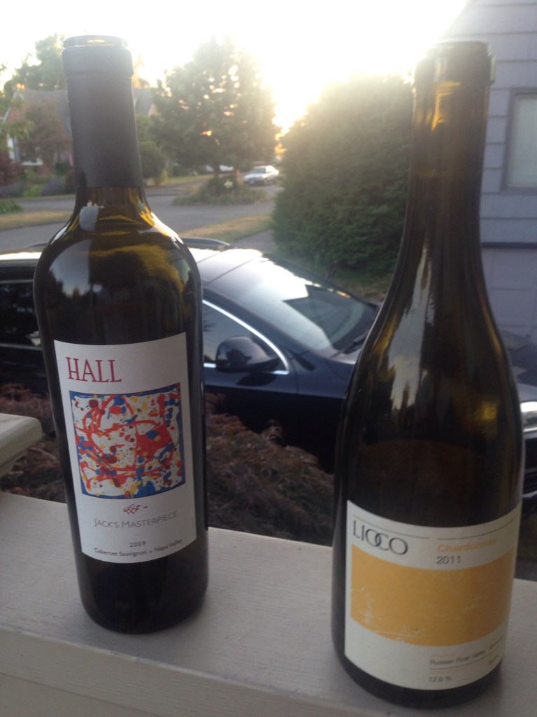 Lioco Chardonnay and Hall Wines Jacks Masterpiece